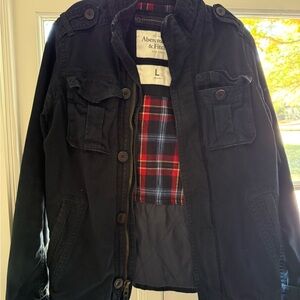 Abercrombie & Fitch Navy Field Jacket